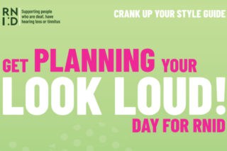 Front cover graphics of Look LOUD! participant guide