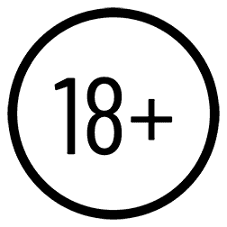 18+ logo.