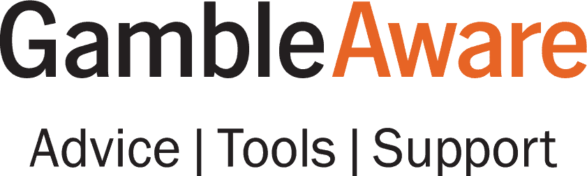 Gamble Aware logo.
